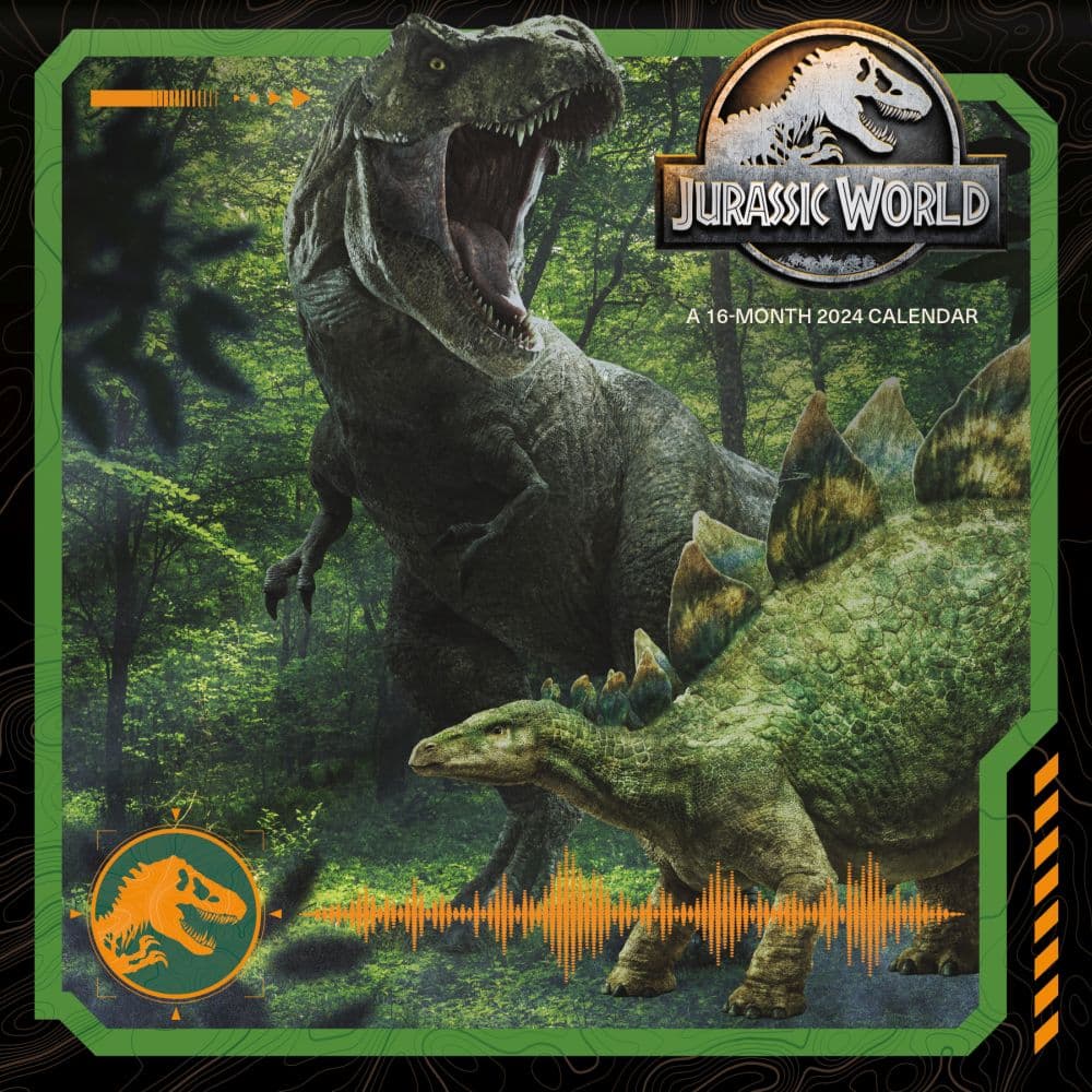 Jurassic World Dominion 2024 Wall Calendar