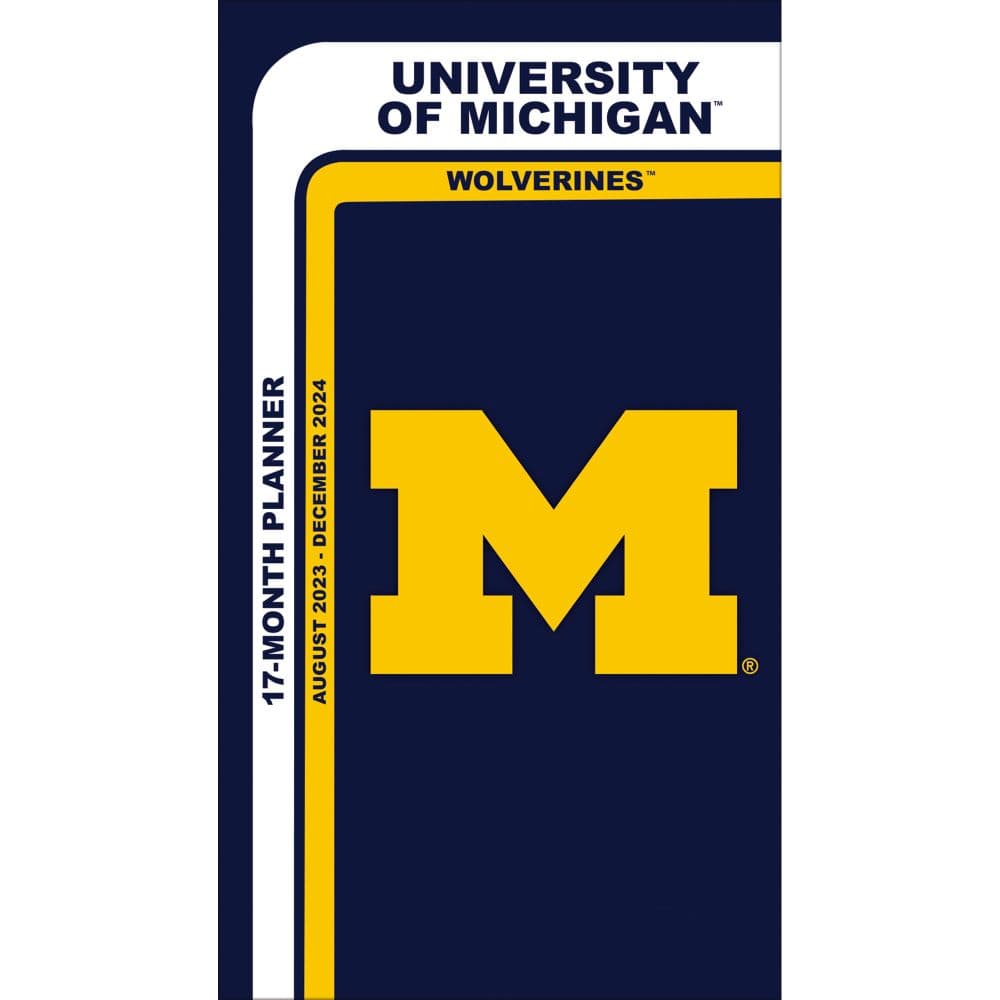 Michigan Wolverines Pocket 2024 Planner