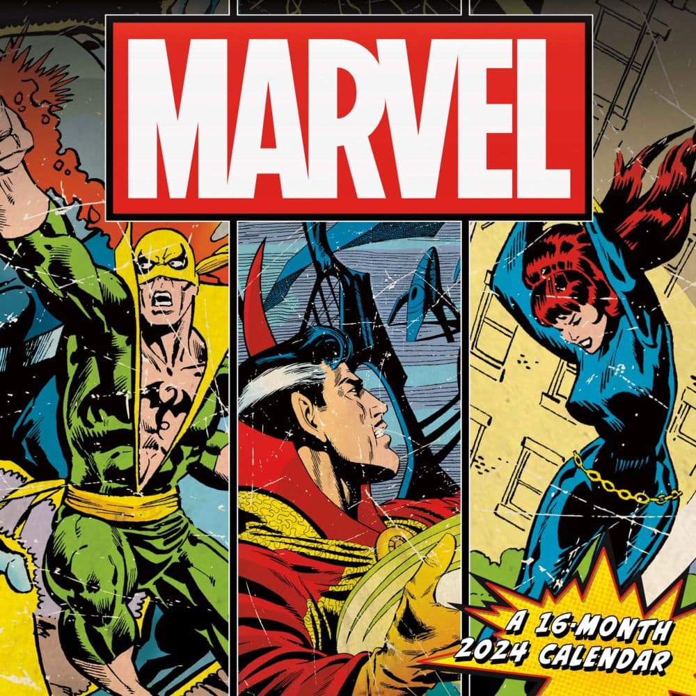 Marvel Comics 2024 Mini Wall Calendar