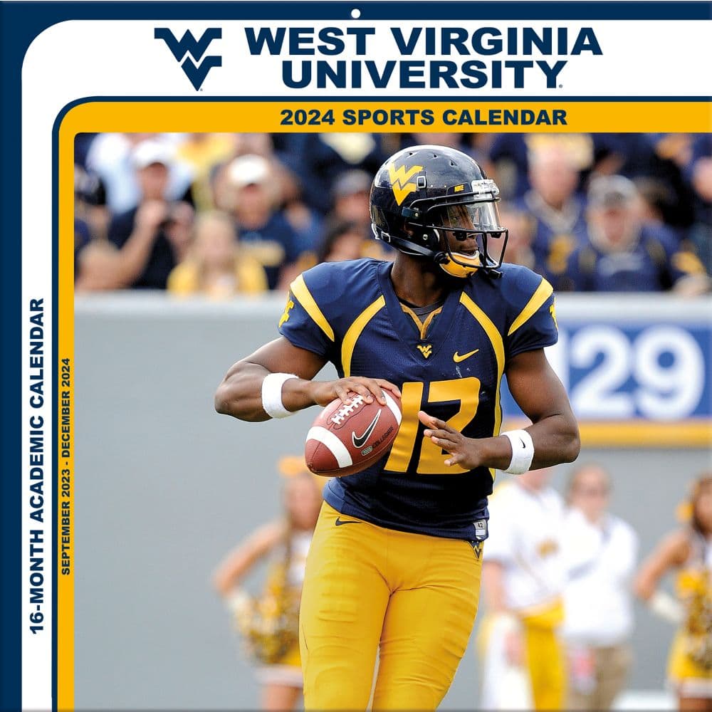 COL West Virginia Mountaineers 2024 Wall Calendar