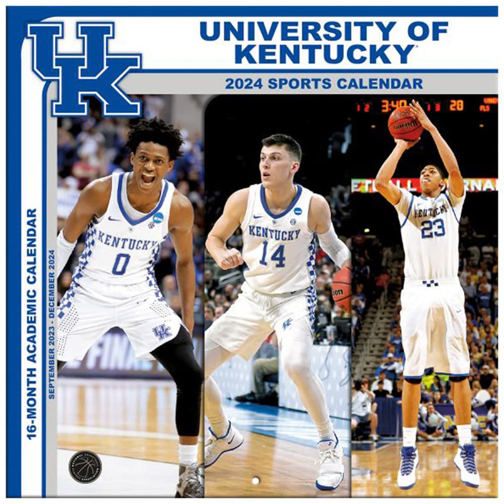 Kentucky Wildcats 2024 Mini Wall Calendar