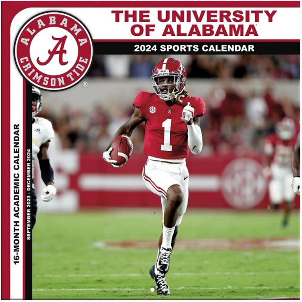 Alabama Crimson Tide 2024 Mini Wall Calendar