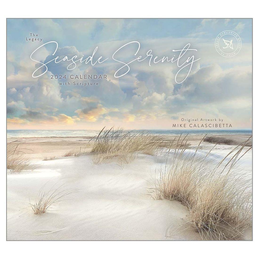 Seaside Serenity 2024 Wall Calendar