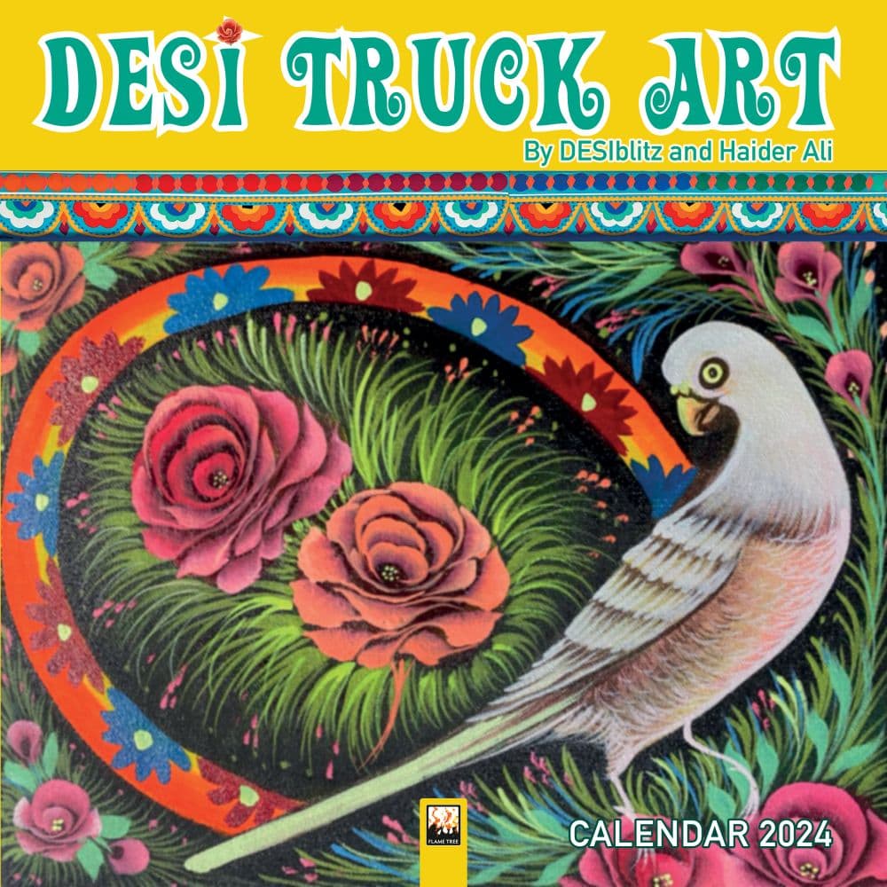 Desi Truck Art 2024 Wall Calendar