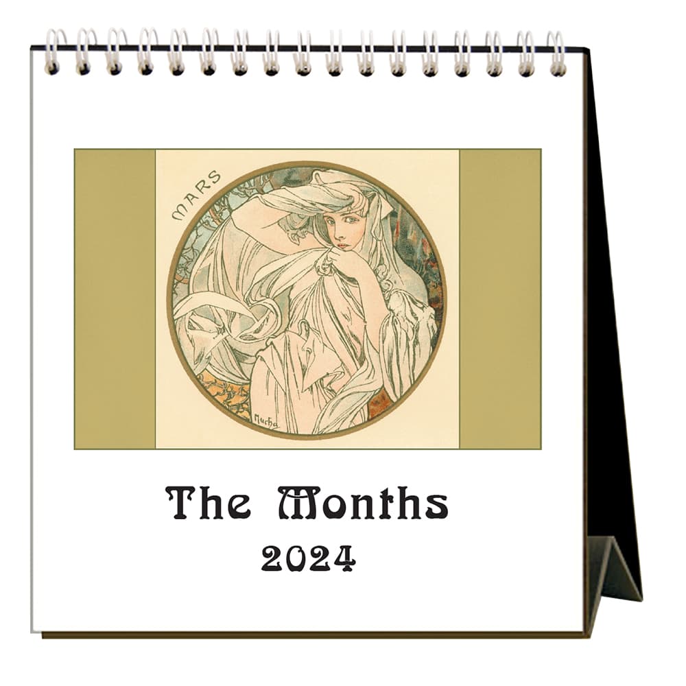 Months 2024 Easel Desk Calendar