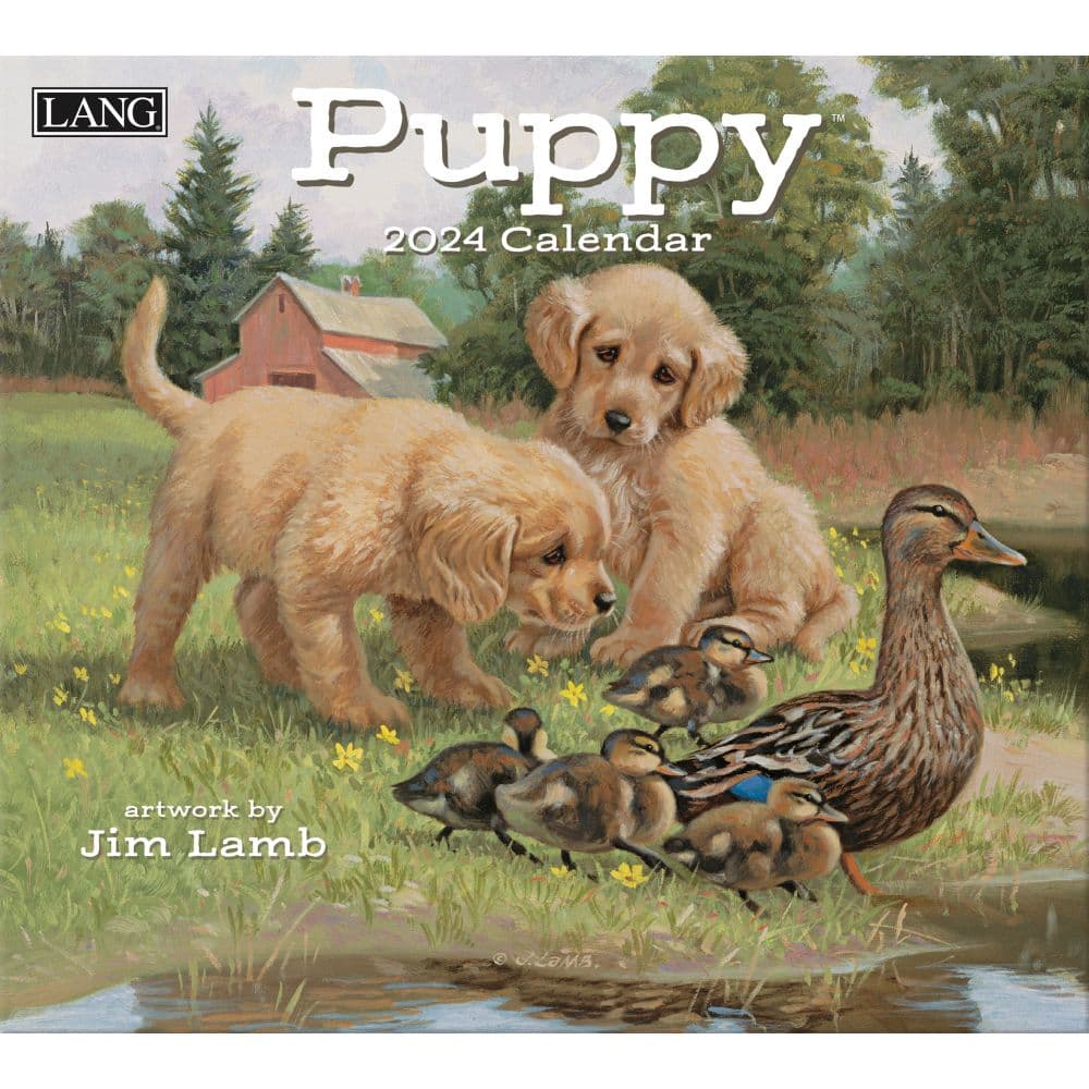 Puppy 2024 Wall Calendar