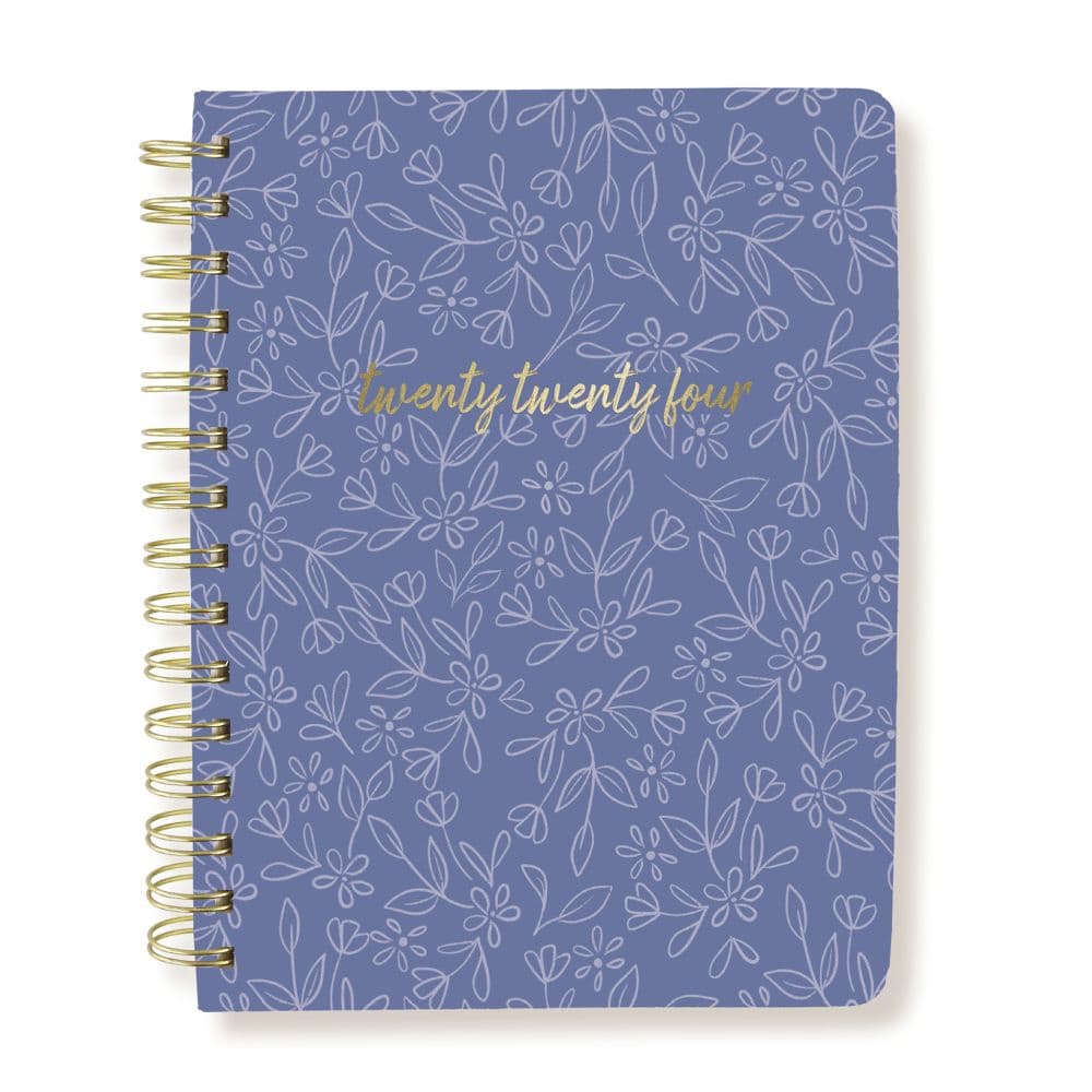 Navy Floral 2024 Planner