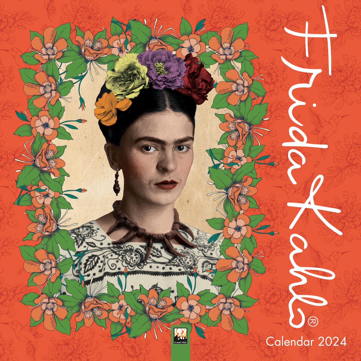 Frida Kahlo 2024 Wall Calendar