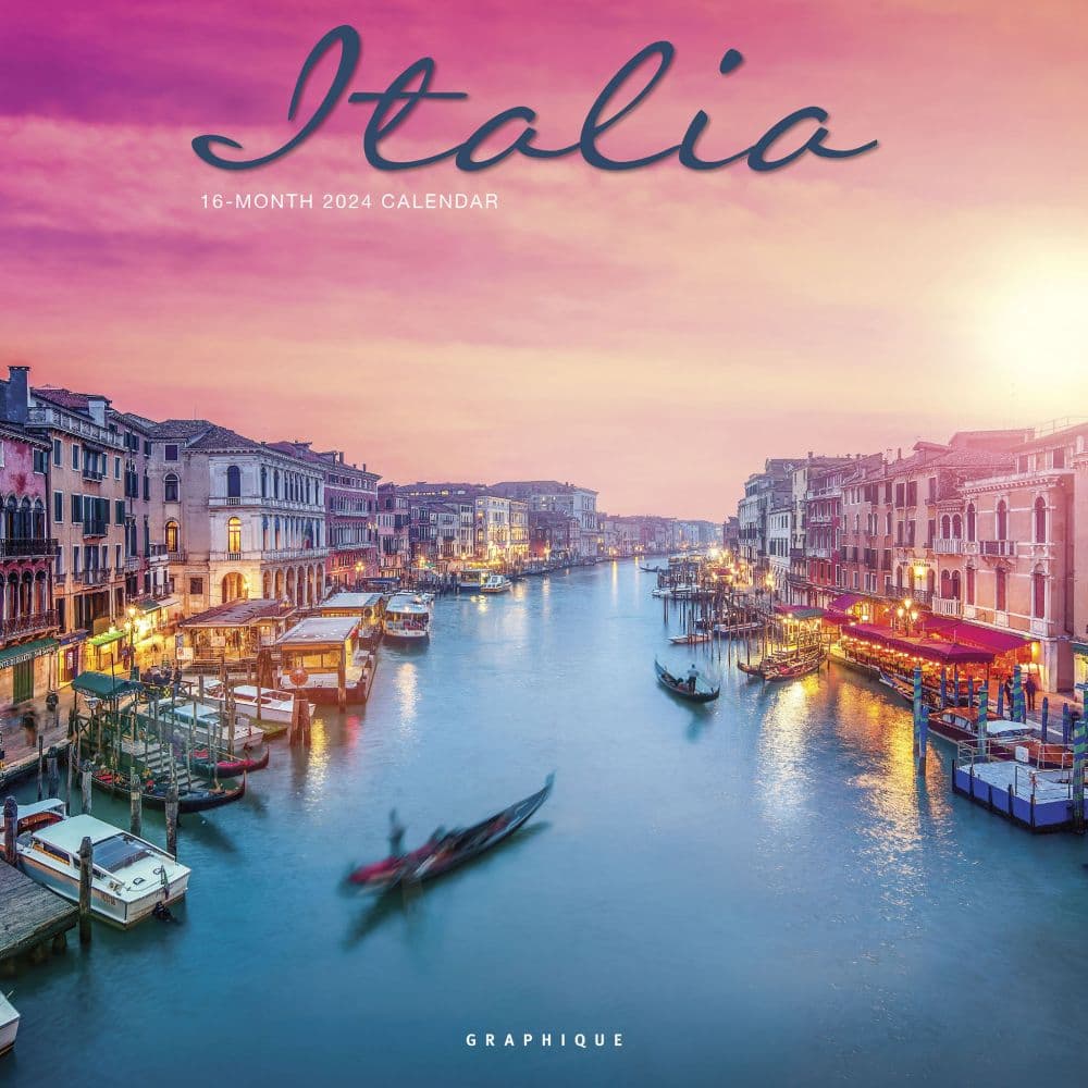 Italia 2024 Wall Calendar