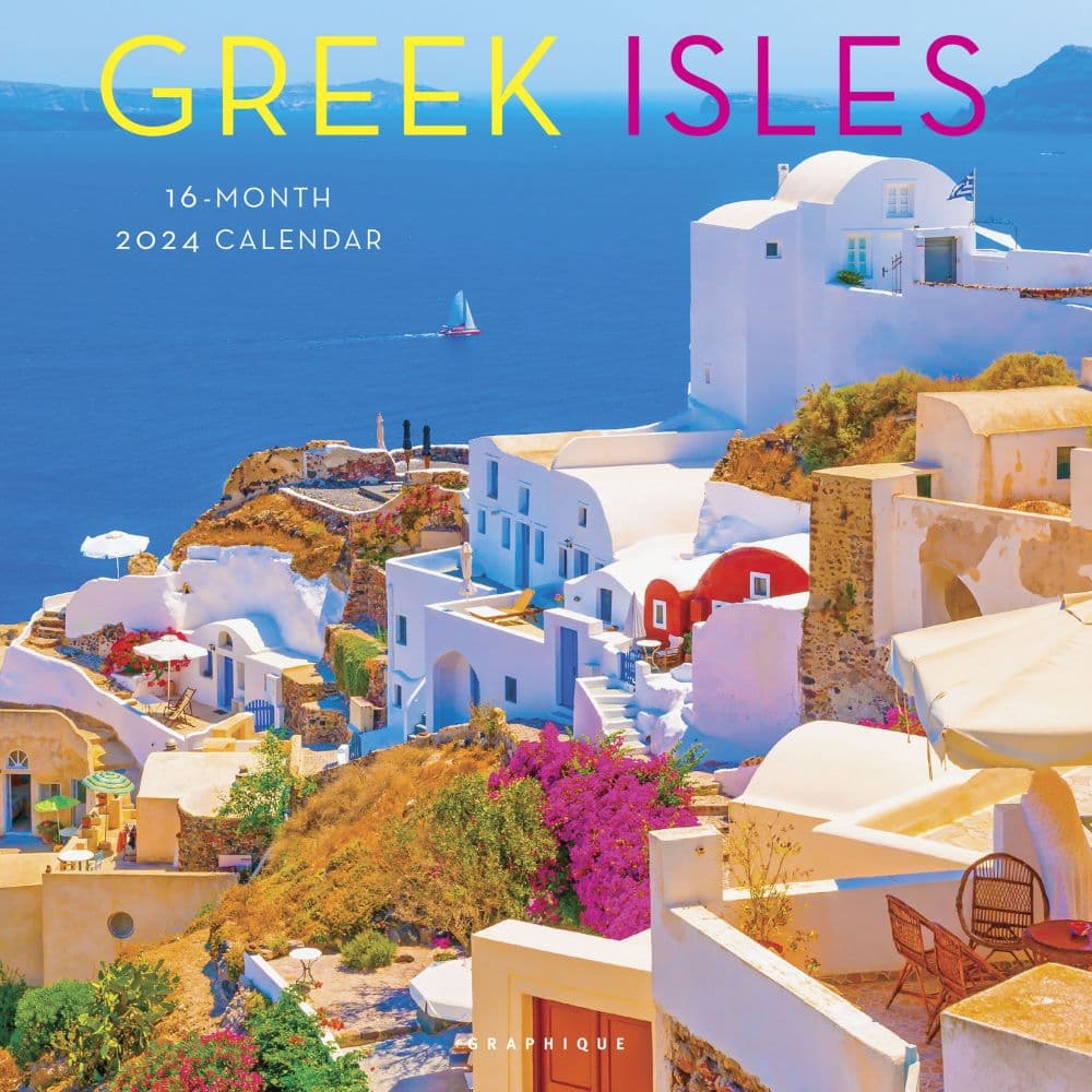 Greek Isles 2024 Wall Calendar