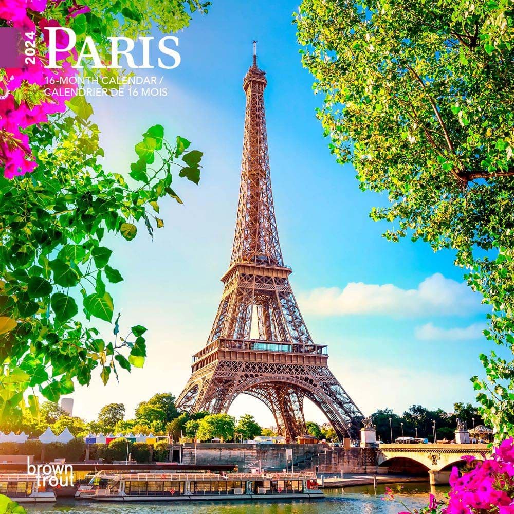 Paris 2024 Mini Wall Calendar