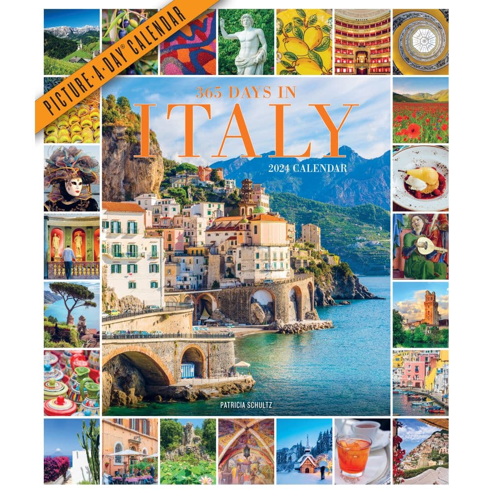 Italy 365 Days 2024 Wall Calendar