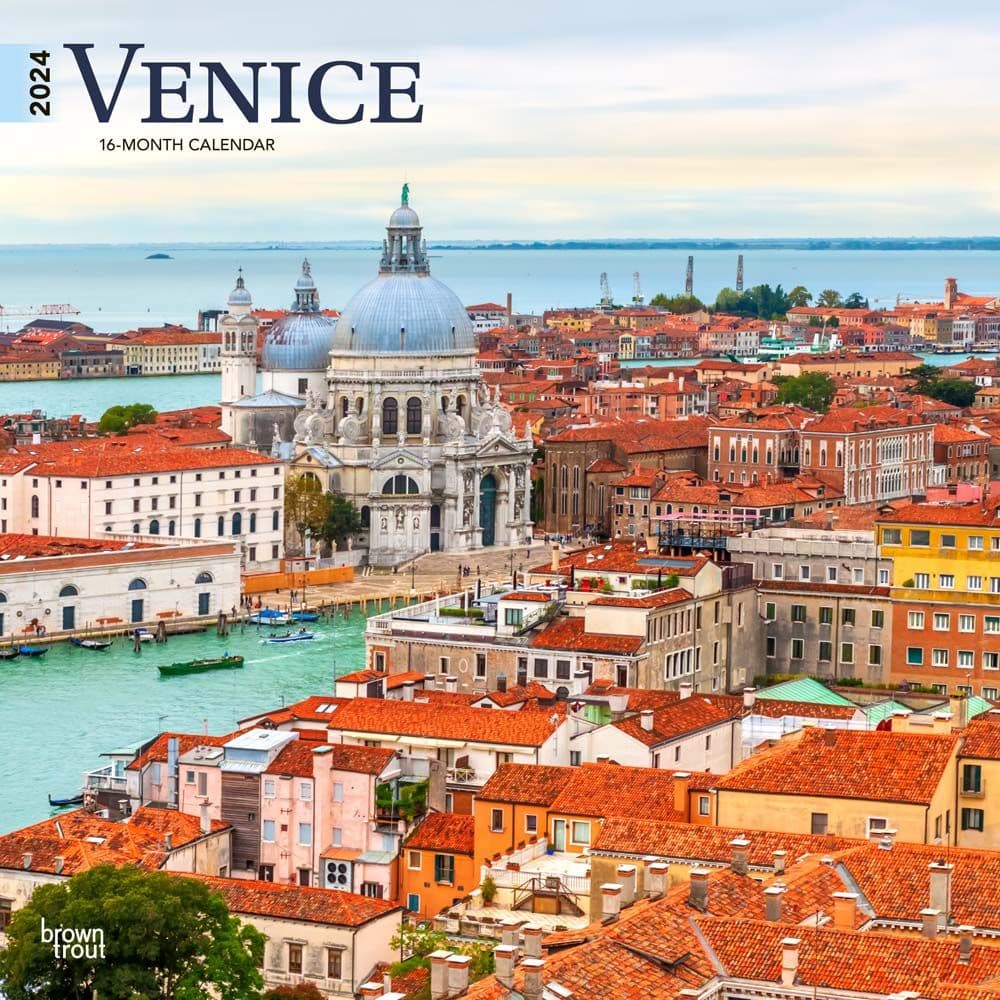 Venice 2024 Wall Calendar