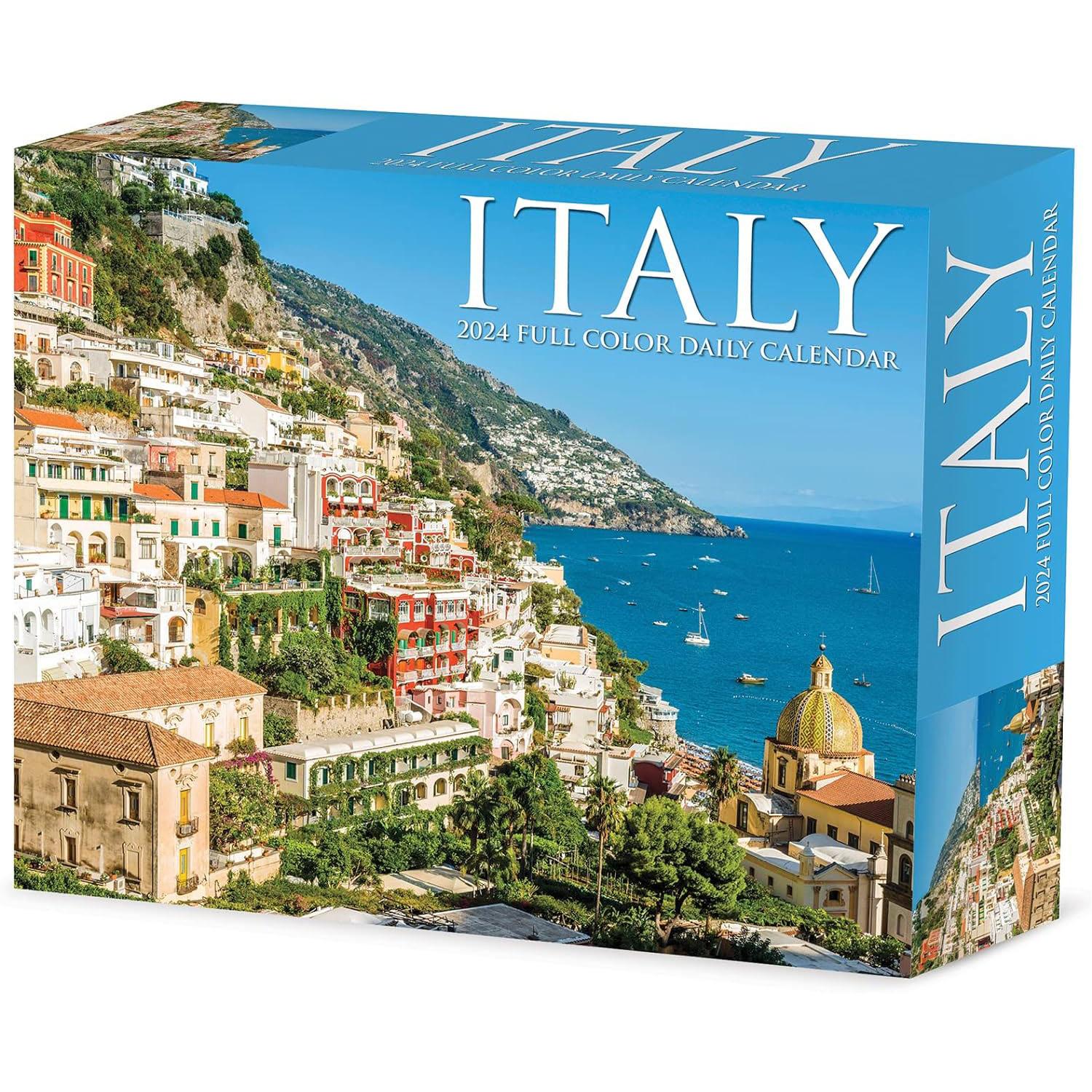 Italy 2024 Desk Calendar