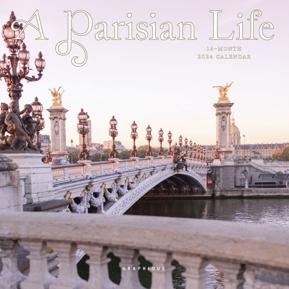 Parisian Life 2024 Mini Wall Calendar