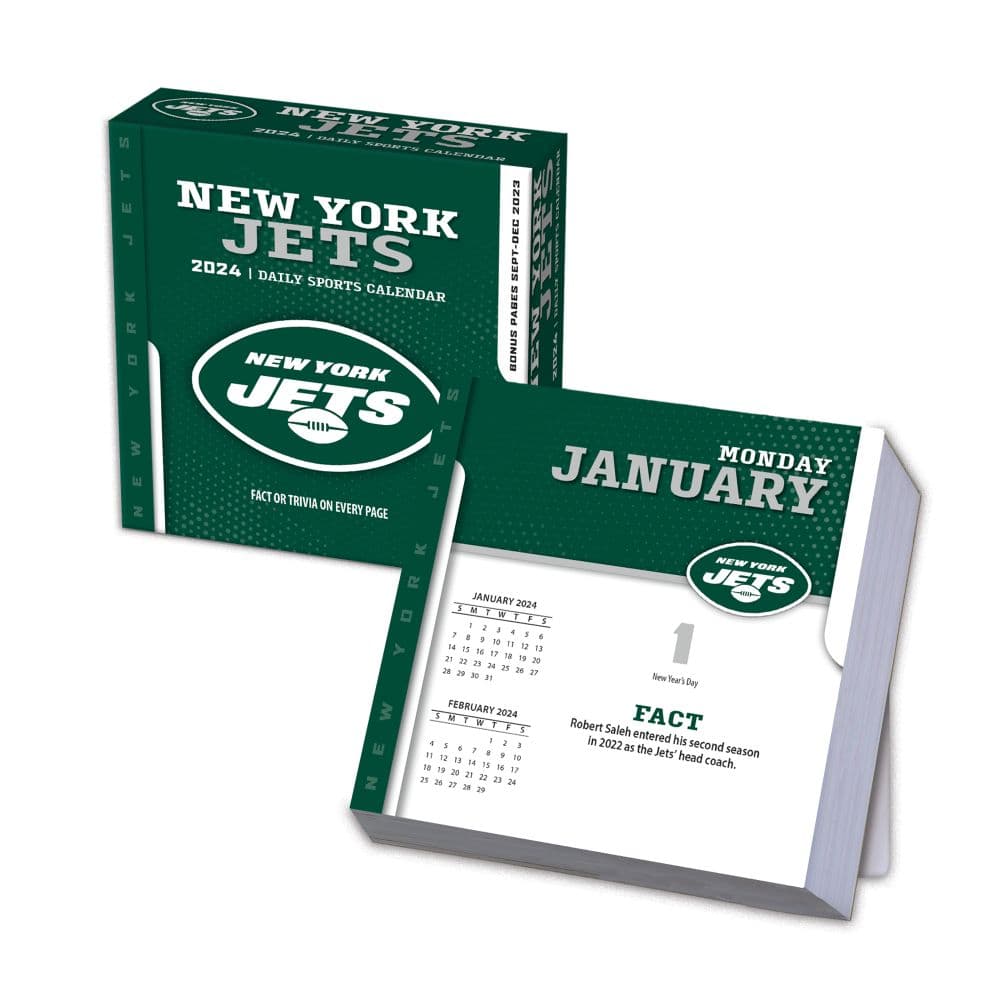 NFL New York Jets 2024 Desk Calendar