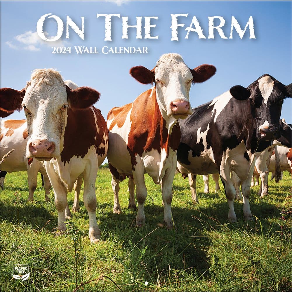 On The Farm 2024 Wall Calendar