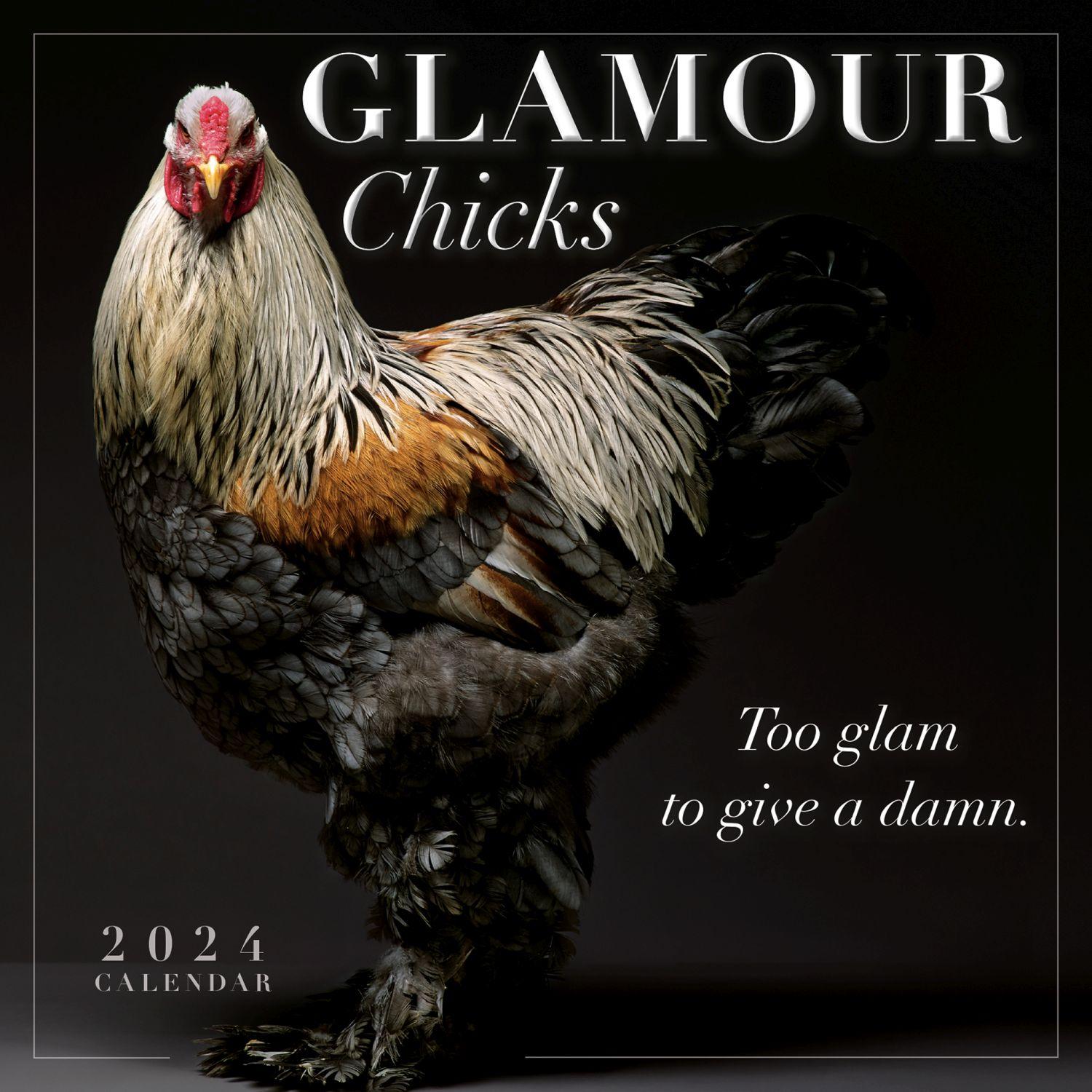 Glamour Chicks 2024 Mini Wall Calendar