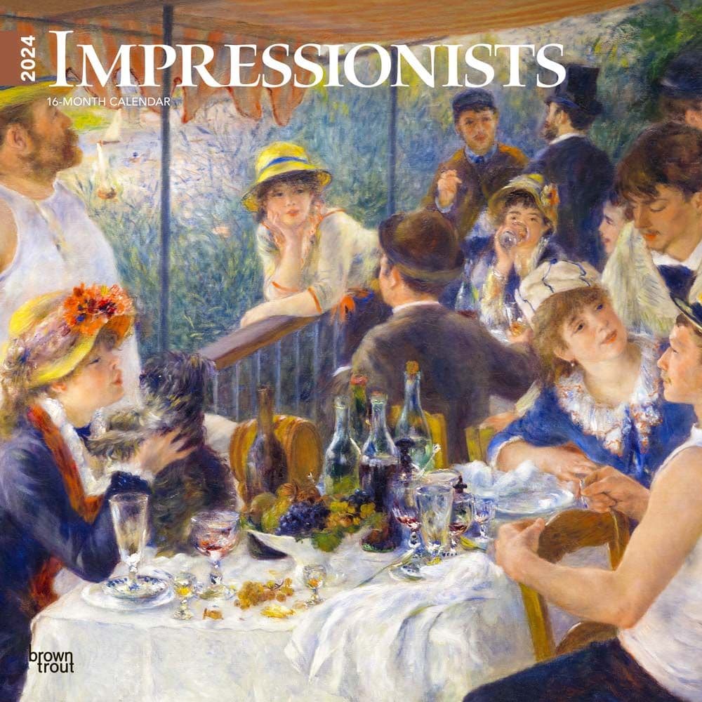 Impressionists 2024 Wall Calendar