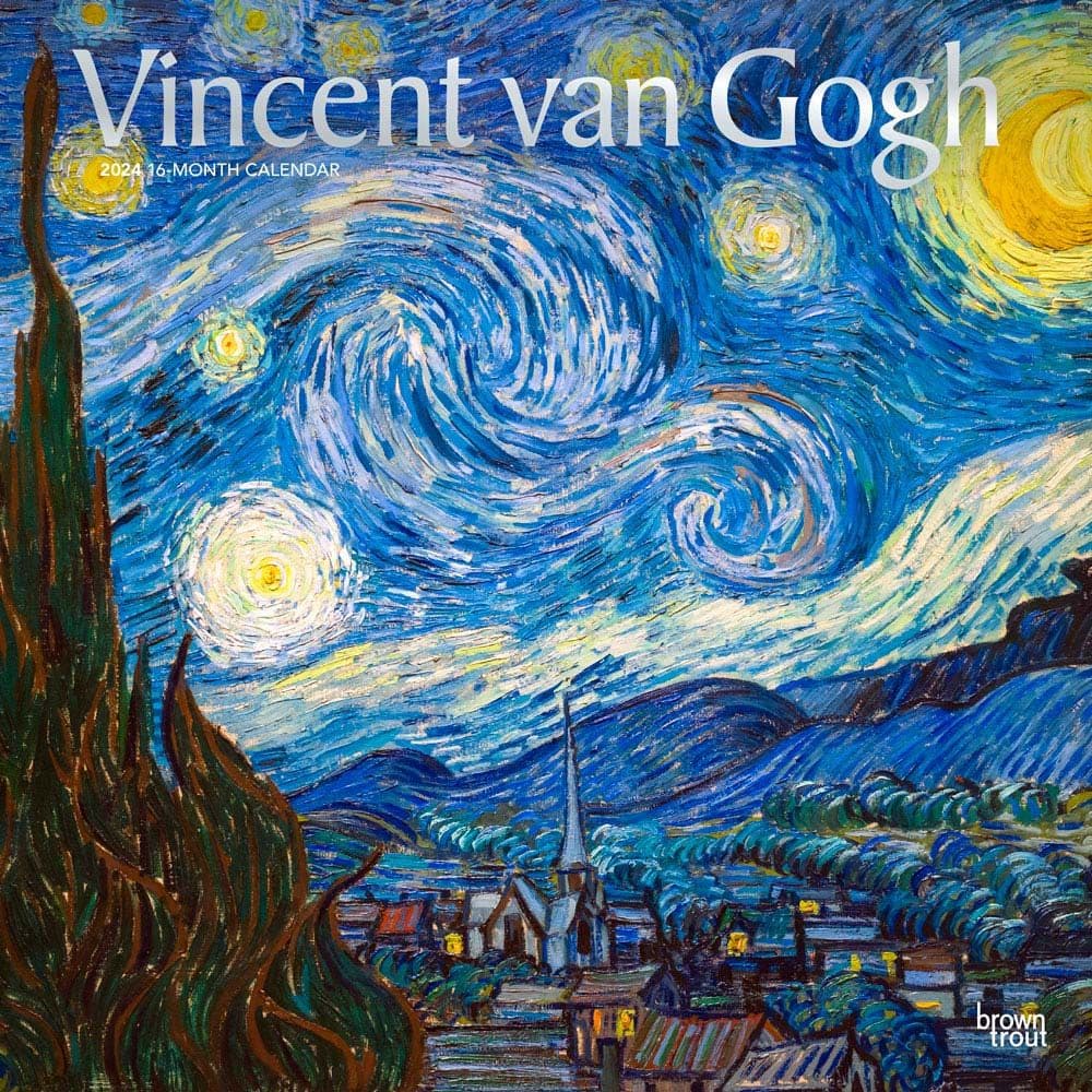 Van Gogh  2024 Wall Calendar