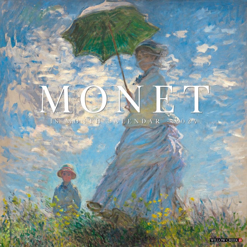 Monet 2024 Wall Calendar