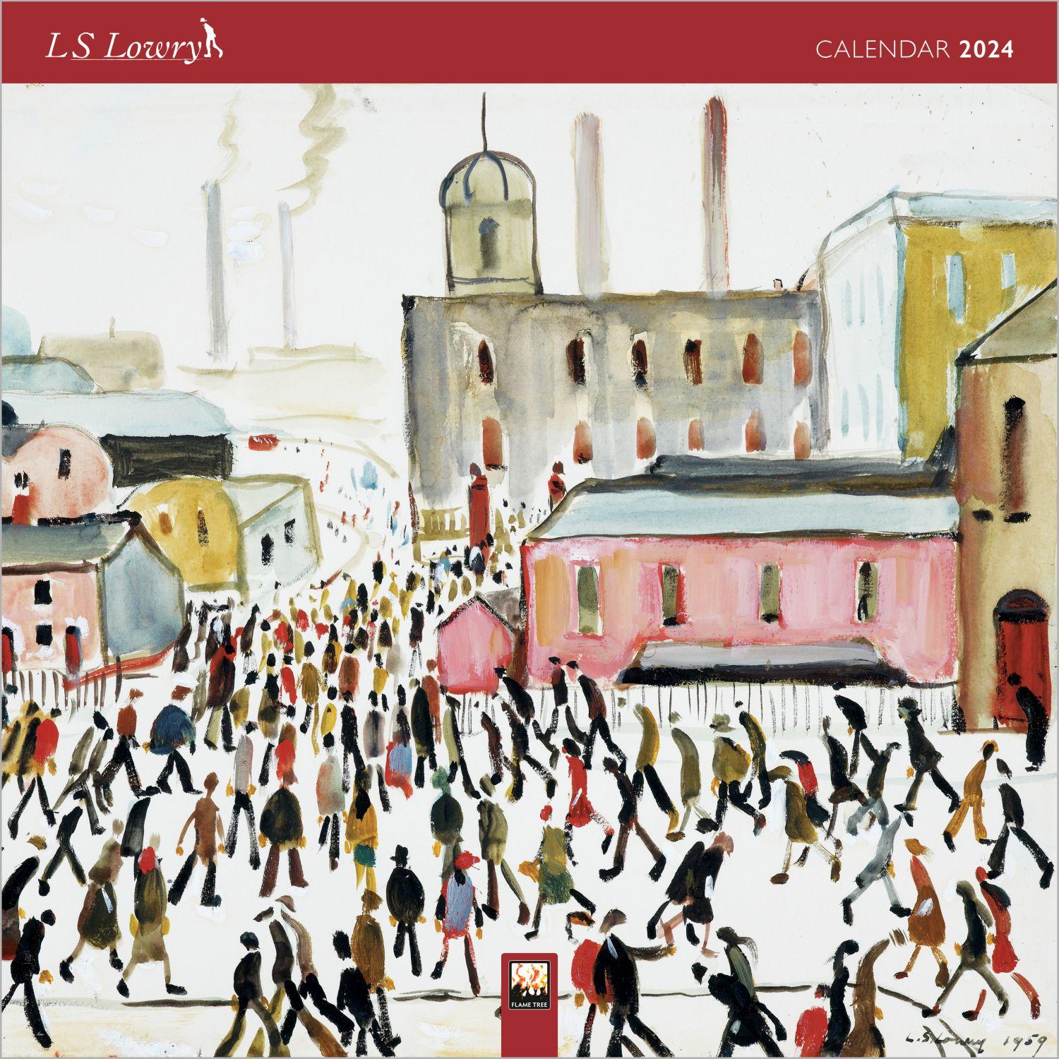 Lowry 2024 Wall Calendar