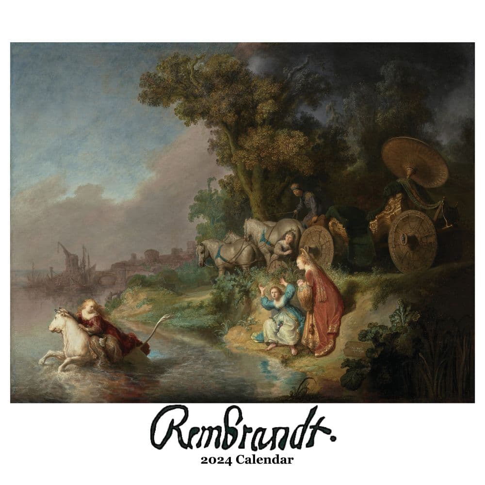 Rembrandt 2024 Wall Calendar