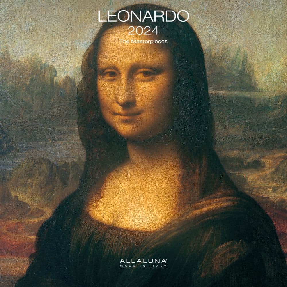 Leonardo da Vinci 2024 Wall Calendar