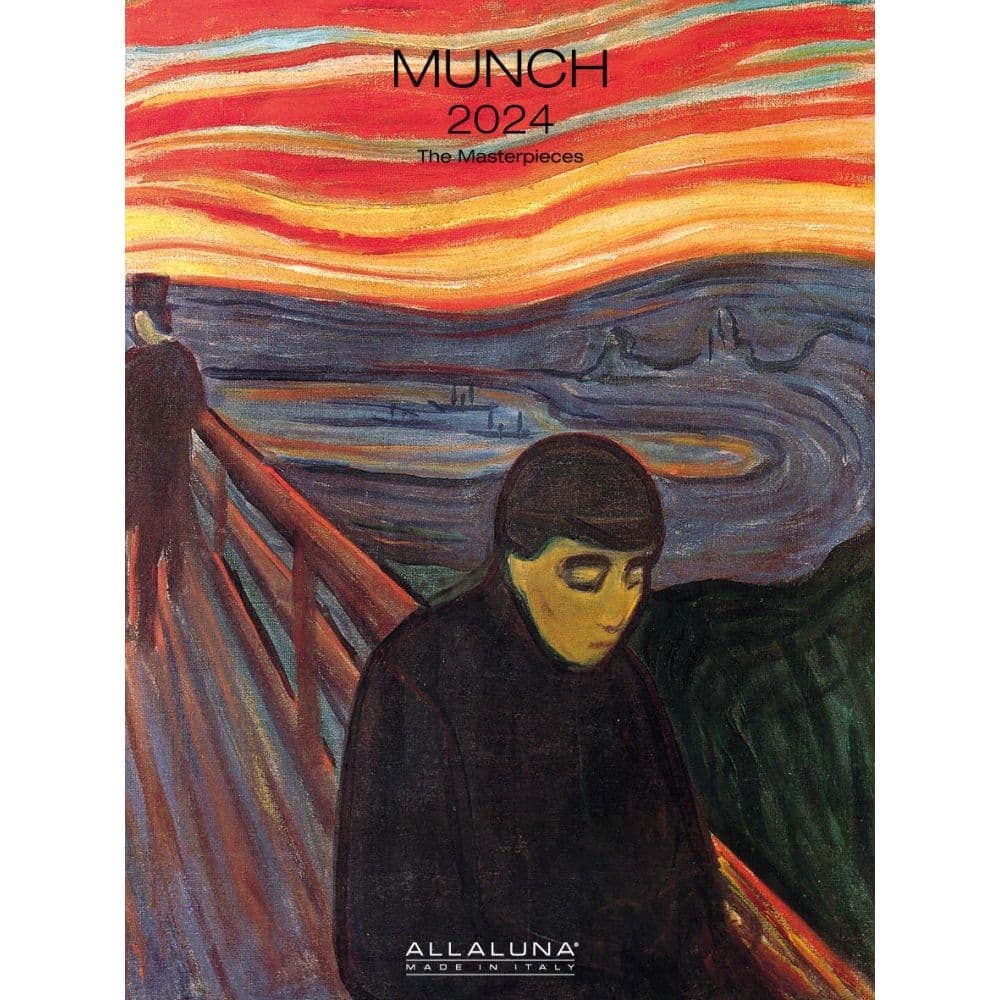 Munch 2024 Desk Calendar