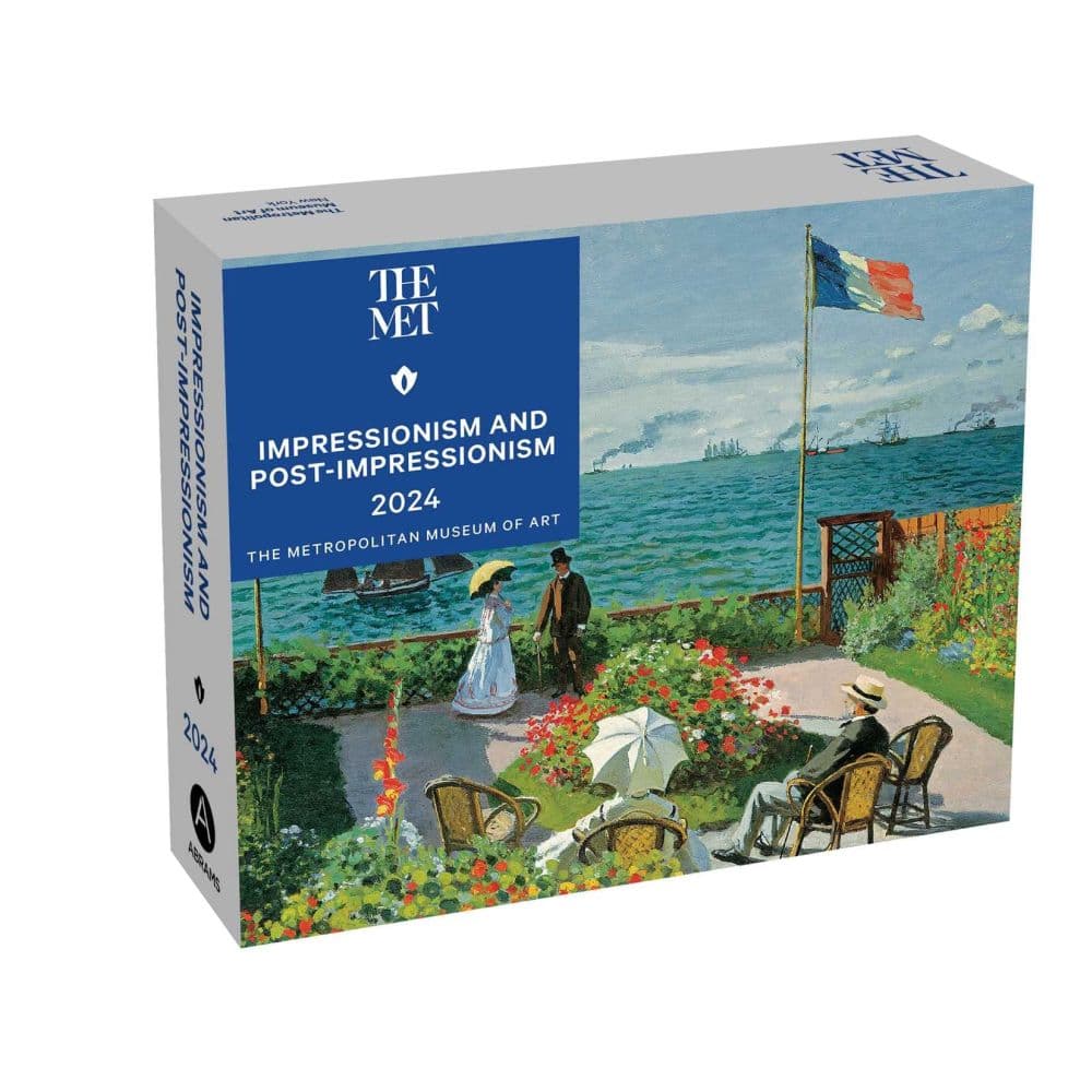 Impressionism and Post-Impressionism 2024 Desk Calendar