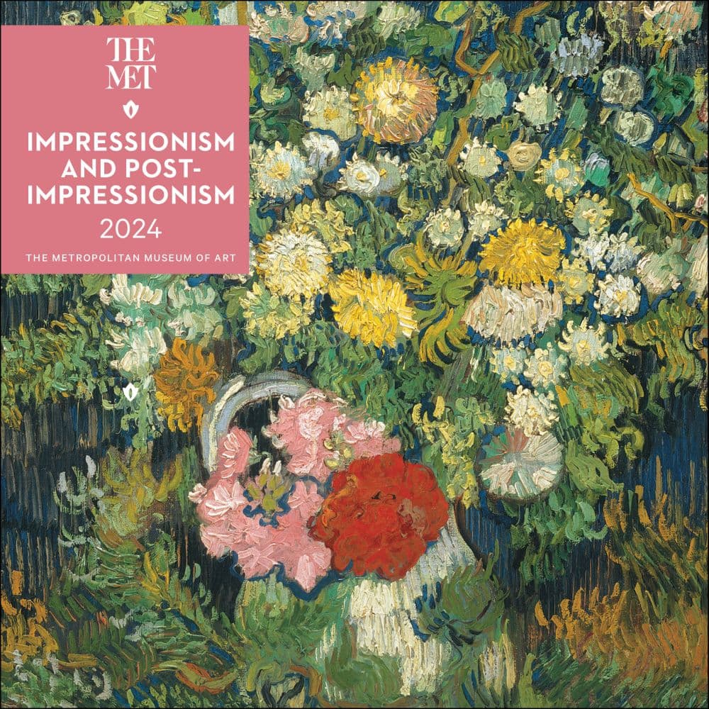 Impressionist Blooms 2024 Mini Wall Calendar