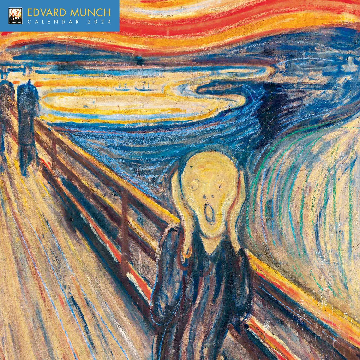 Munch 2024 Wall Calendar