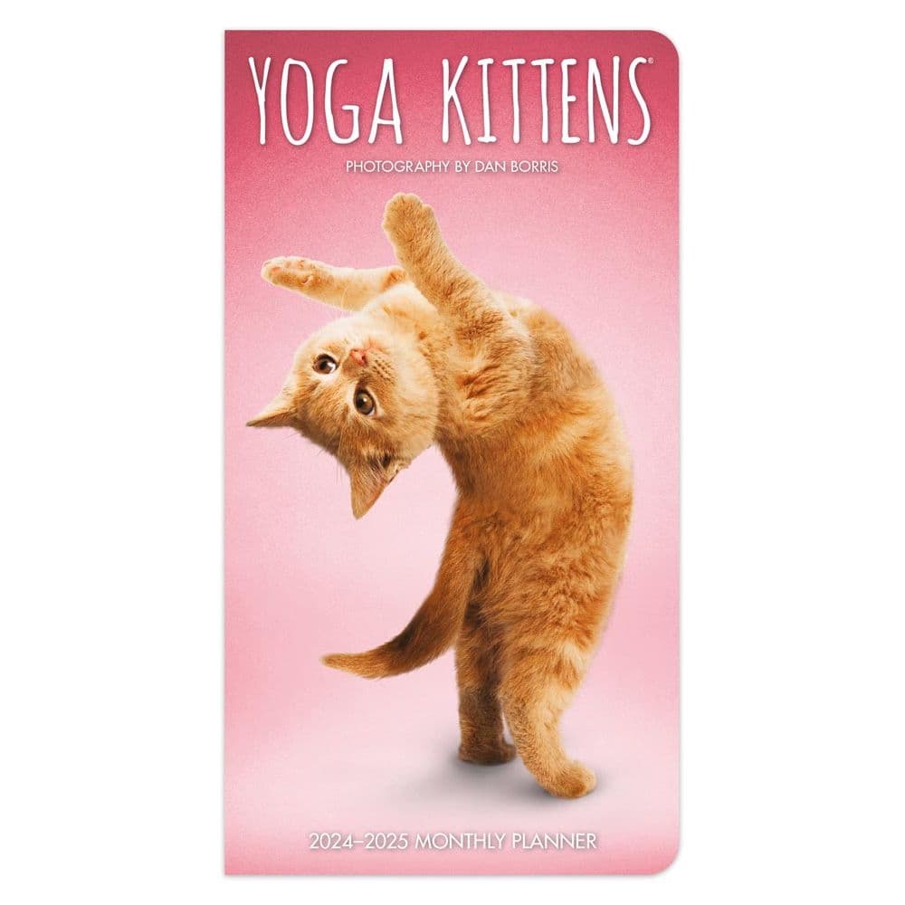 Yoga Kittens 2 Year Pocket 2024 Planner