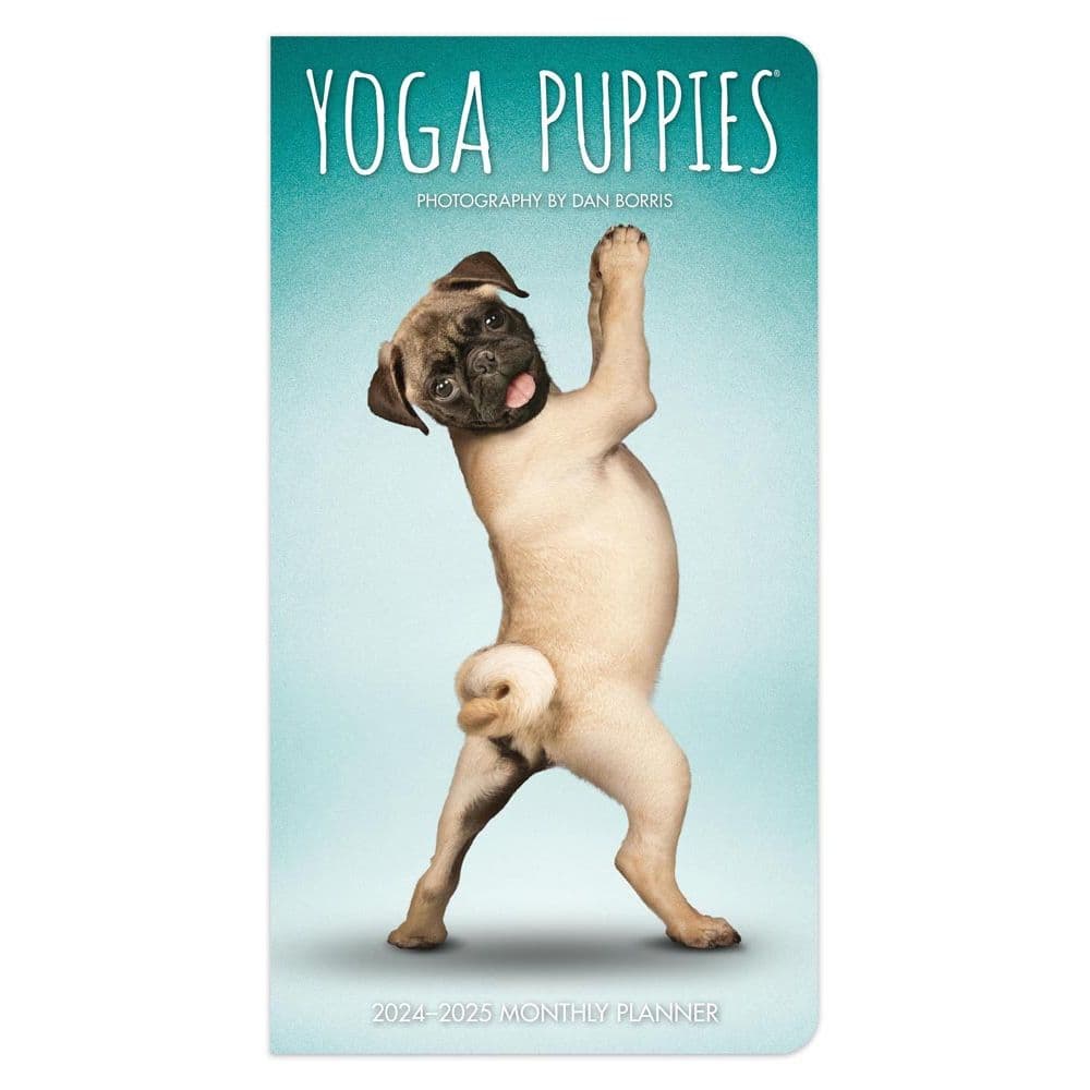 Yoga Puppies 2 Year Pocket 2024 Planner