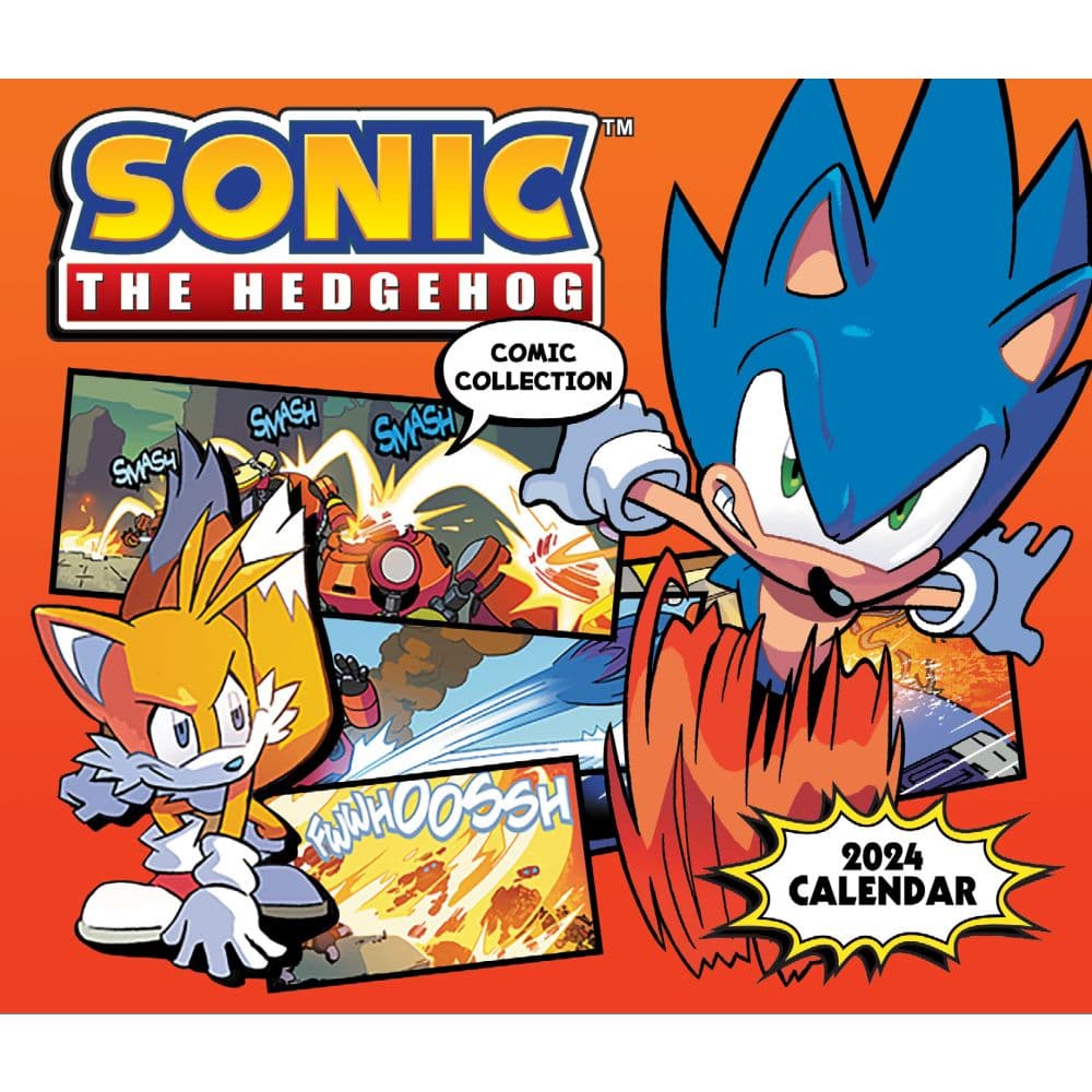 Sonic the Hedgehog 2024 Desk Calendar