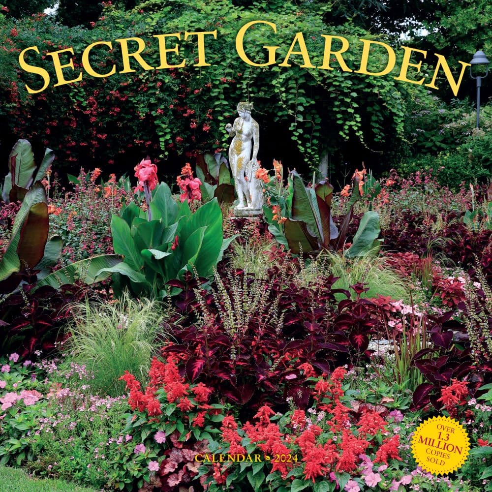 Secret Garden  2024 Wall Calendar