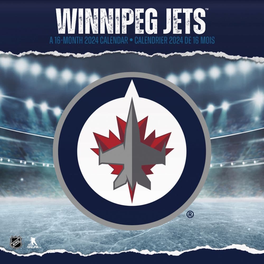 NHL Winnipeg Jets 2024 Wall Calendar