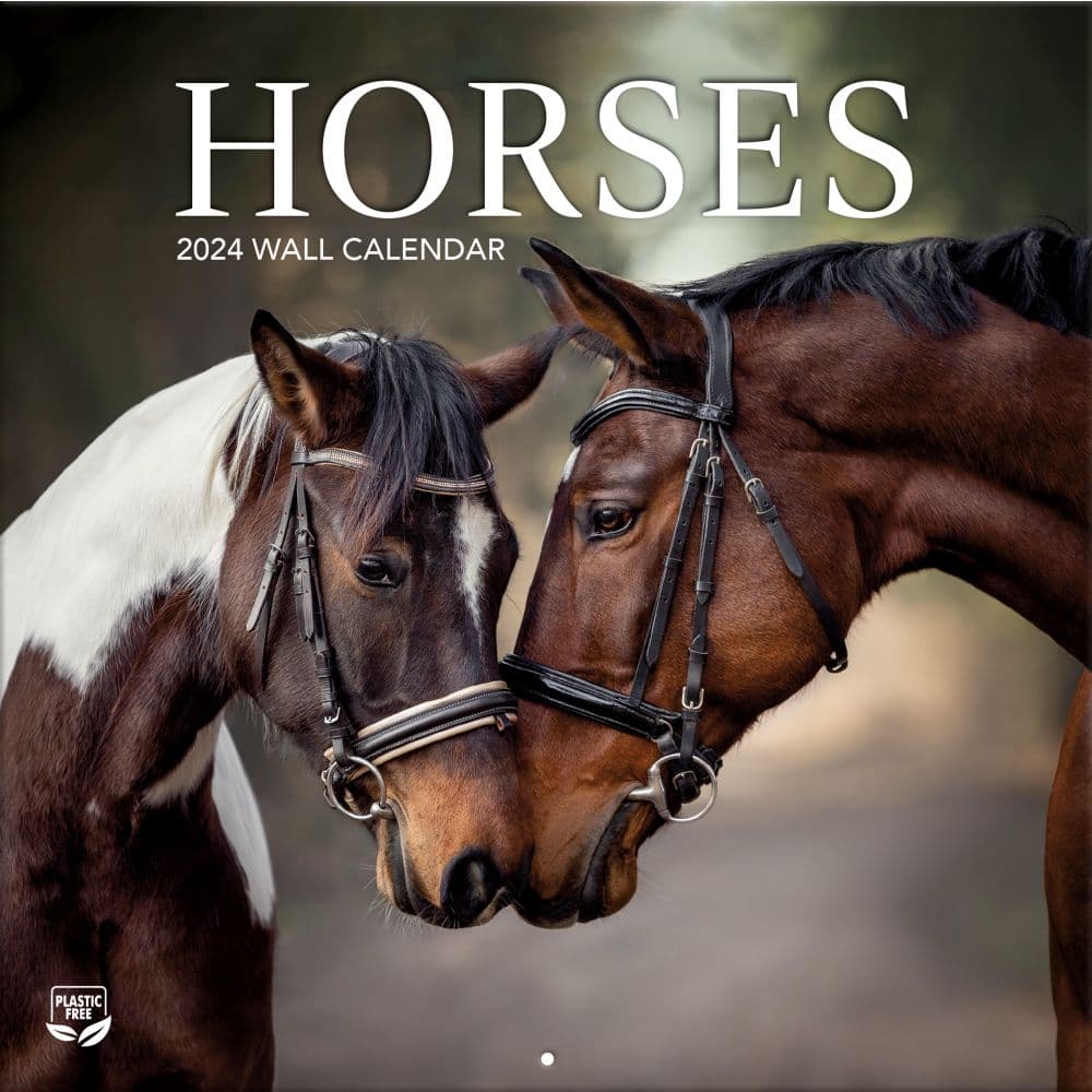 Horses Photo 2024 Wall Calendar