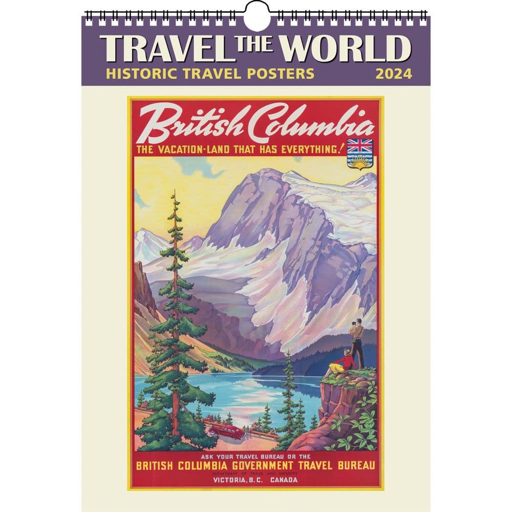 Travel the World 2024 Wall Calendar