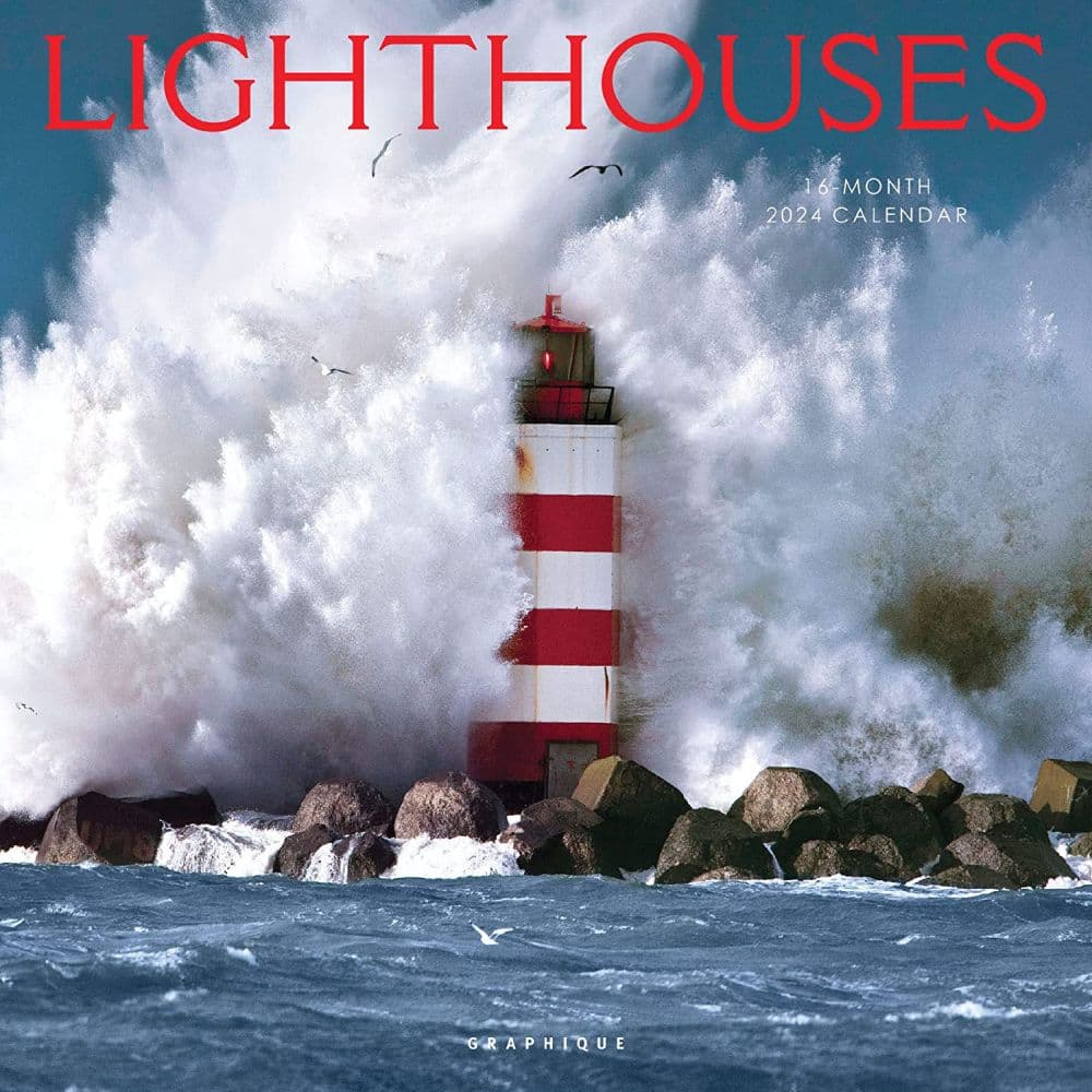 Lighthouses 2024 Wall Calendar