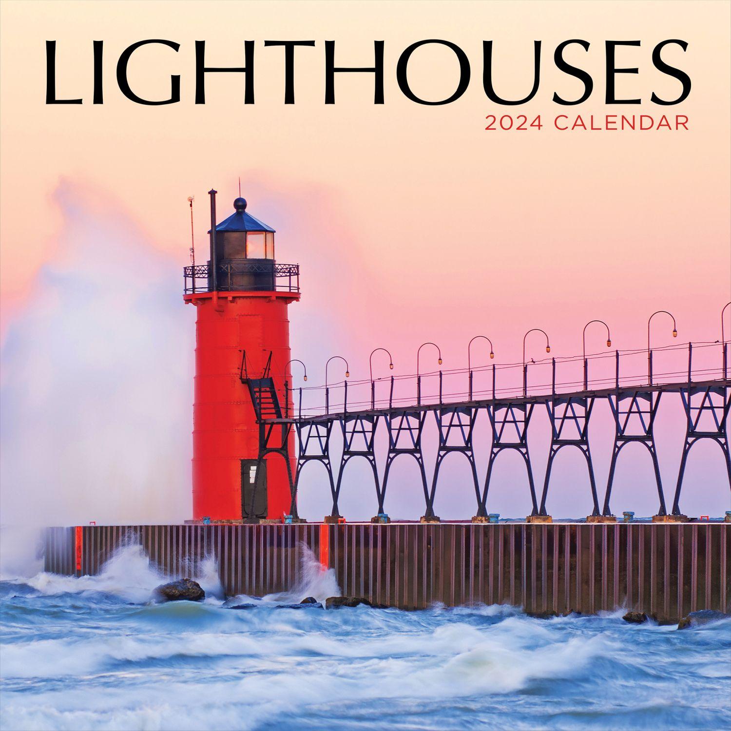 Lighthouses 2024 Wall Calendar