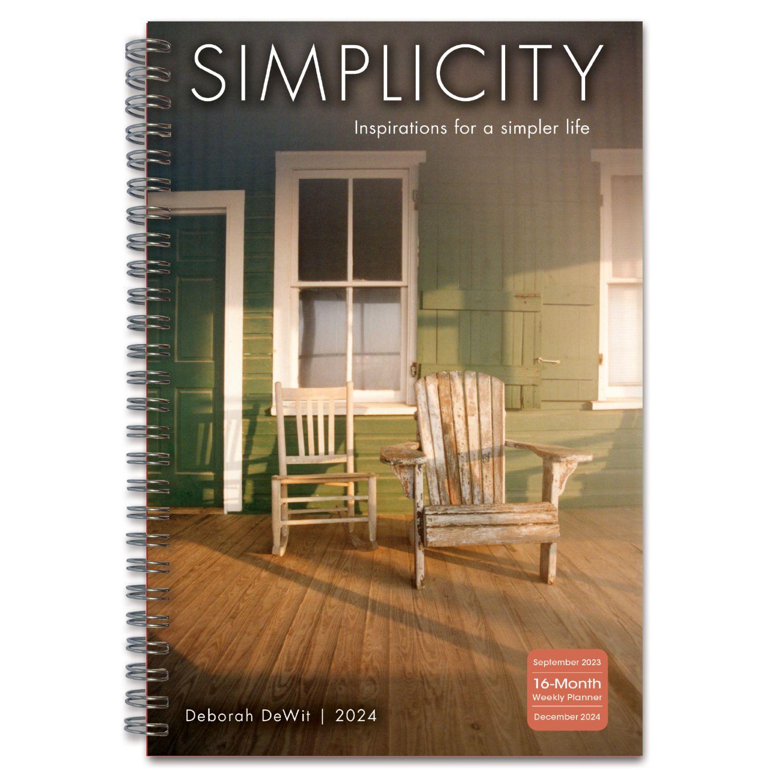 Inspirations For Simpler Life 2024 Planner