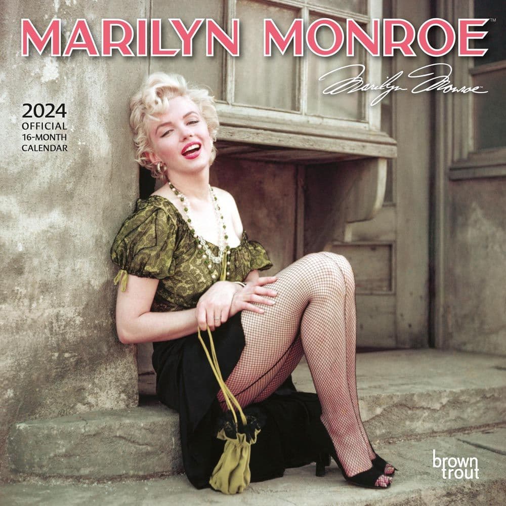 Marilyn Monroe 2024 Mini Wall Calendar