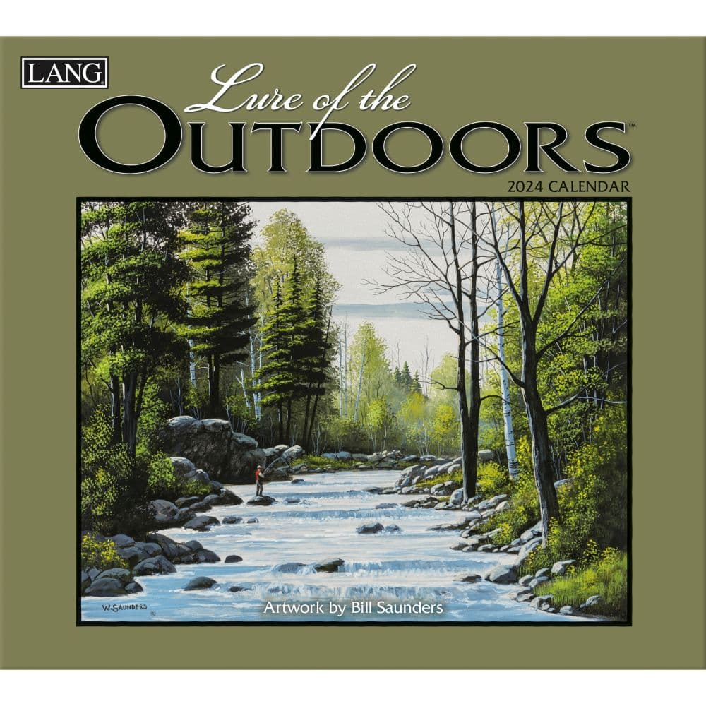 Lure Of The Outdoors 2024 Wall Calendar