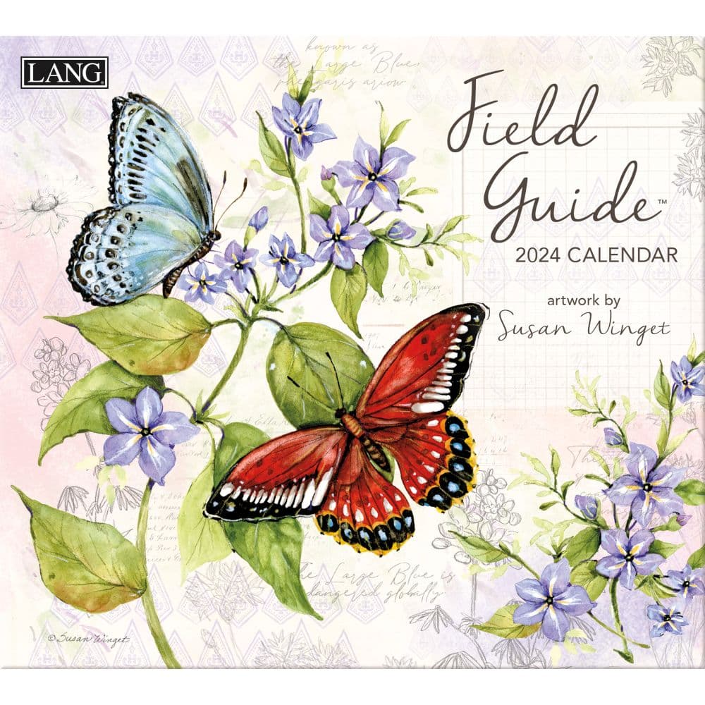 Field Guide 2024 Wall Calendar