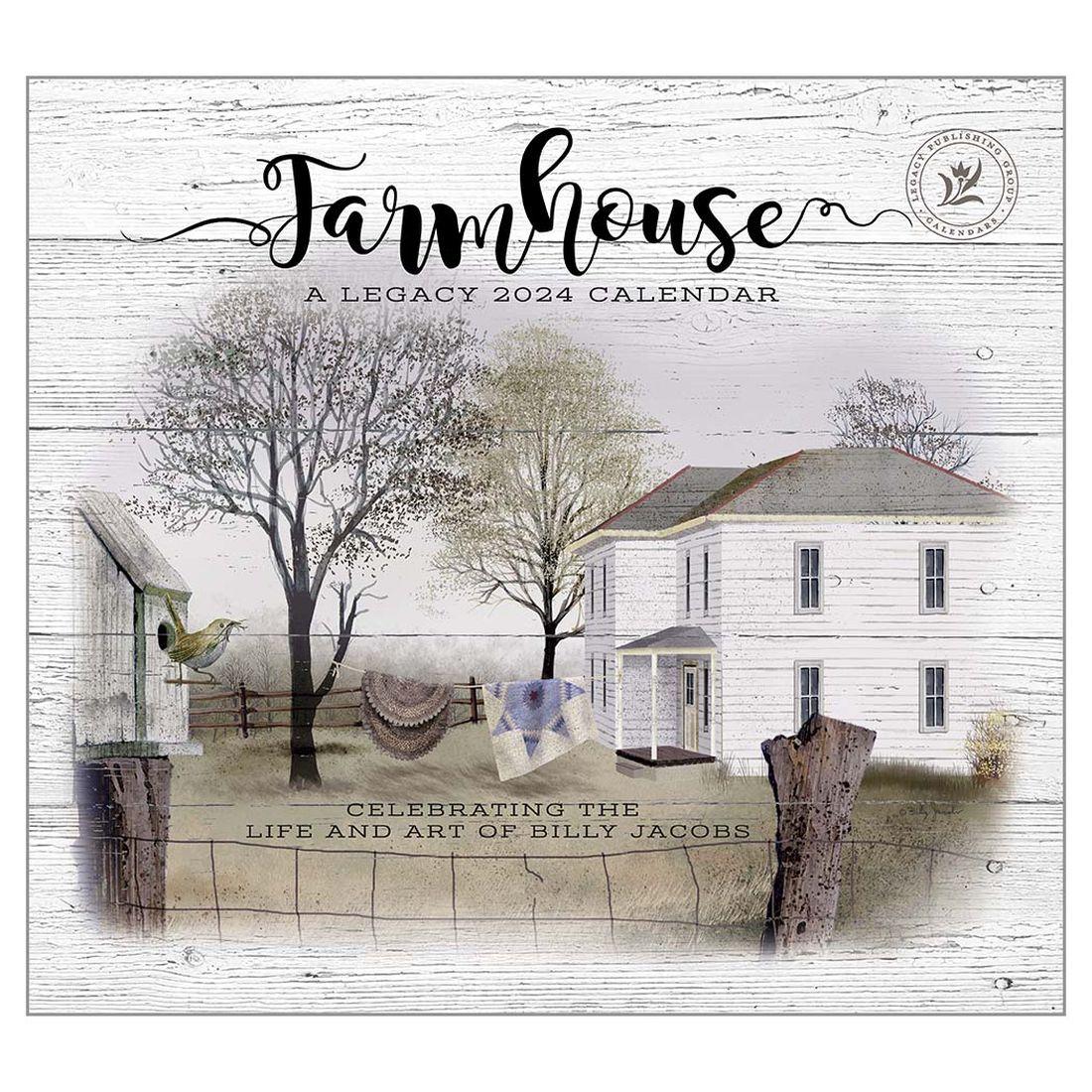 Farmhouse 2024 Wall Calendar