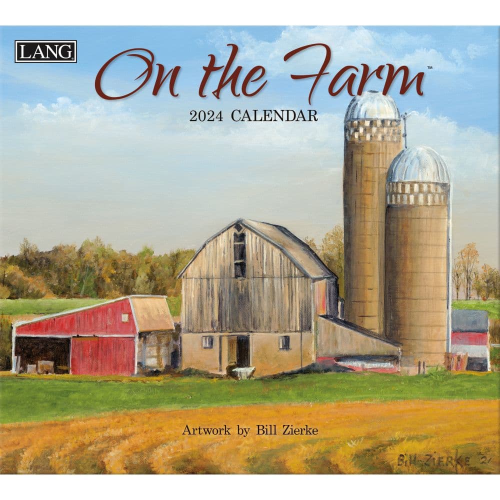 On The Farm 2024 Wall Calendar