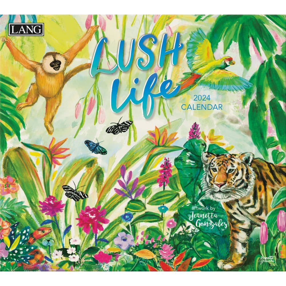 Lush Life 2024 Wall Calendar