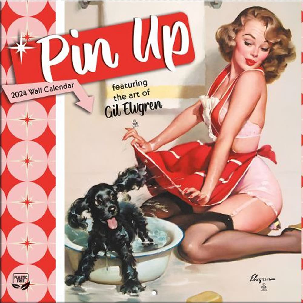 Pin Up 2024 Mini Wall Calendar