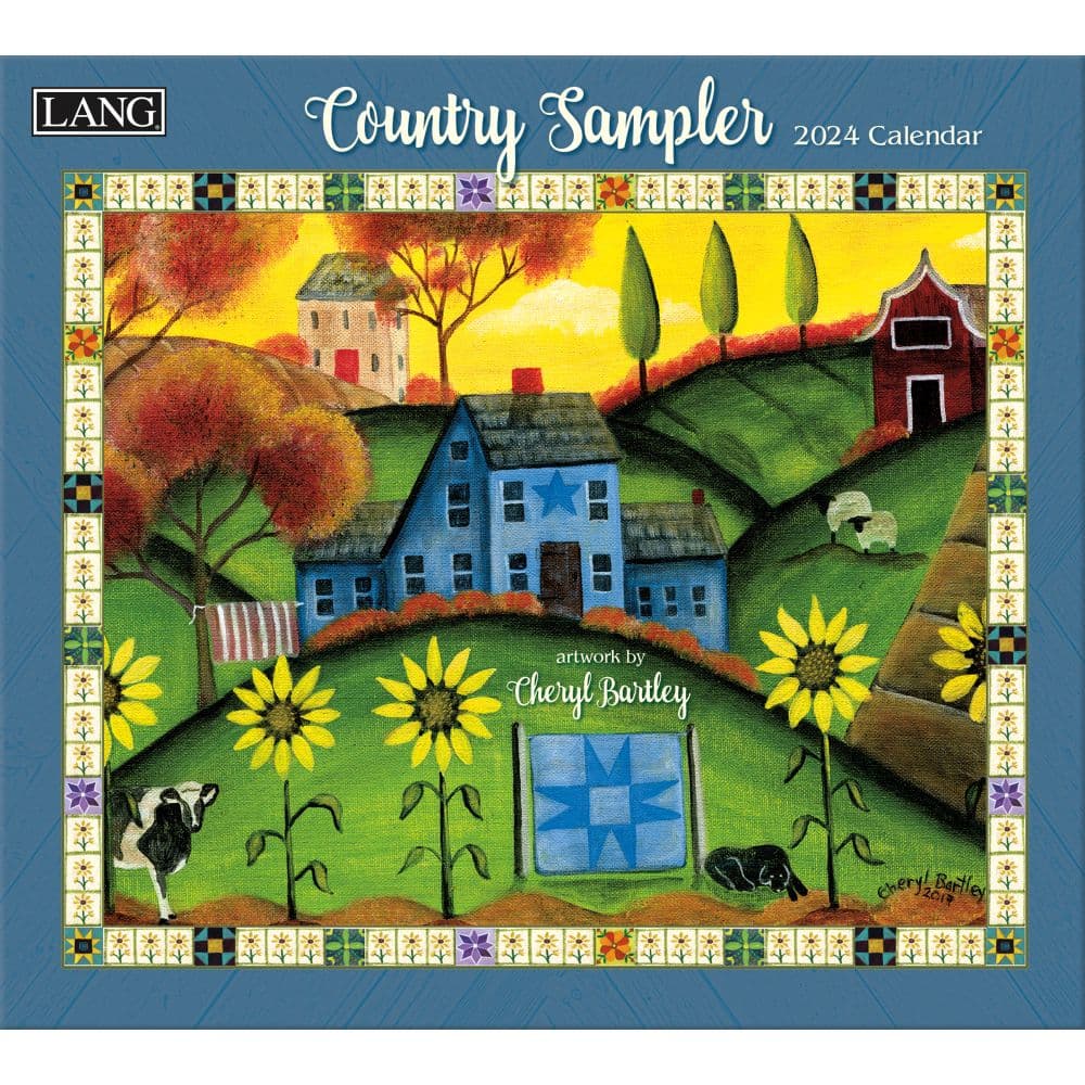 Country Sampler 2024 Wall Calendar